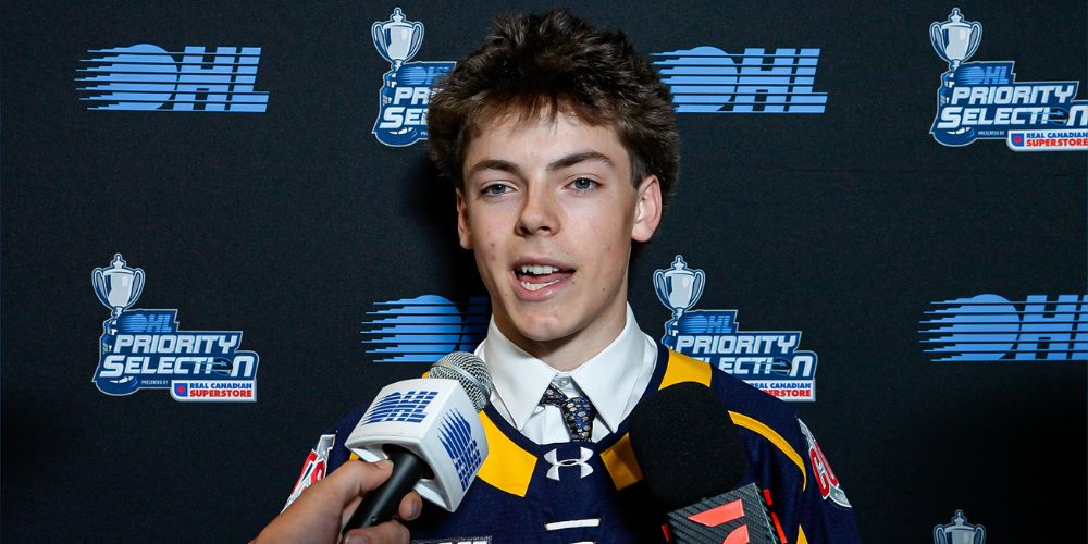 Colts take hometown blueliner with first pick in OHL Priority Selection