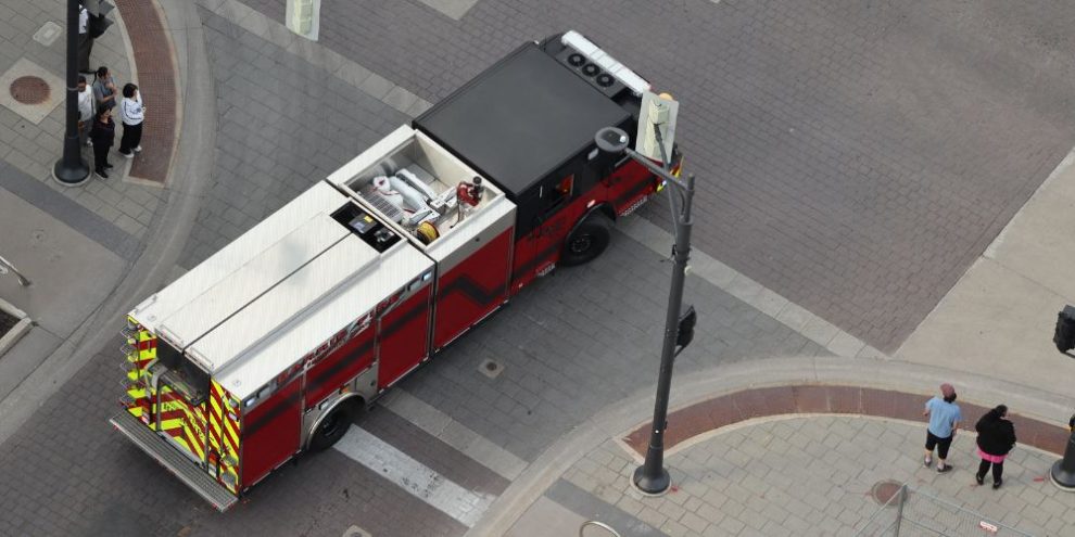 Barrie Fire and Emergency Services fire truck