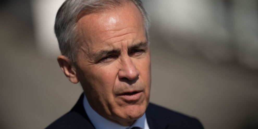 Prime Minister Mark Carney speaks during an official event. He announced that a new national unity council will study rising antisemitism in Canada and examine hate crime data and drivers of extremism.