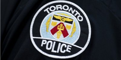 Toronto Police Service logo displayed in Ottawa.