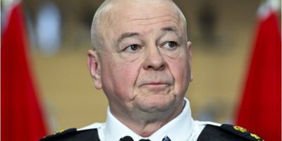 Toronto Police Chief Myron Demkiw speaks during a press conference at Cartier Square Drill Hall in Ottawa, on Thursday, March 12, 2026.