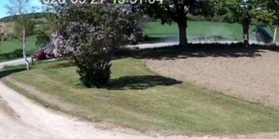 South Simcoe Police Facebook image related to a fail-to-remain crash investigation in Bradford West Gwillimbury