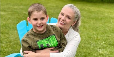 Amy McQuaid poses with her son Charlie in an undated photo. Charlie has uncontrolled epilepsy, and the family is advocating for stronger school safety protections for students with medical conditions in Ontario.