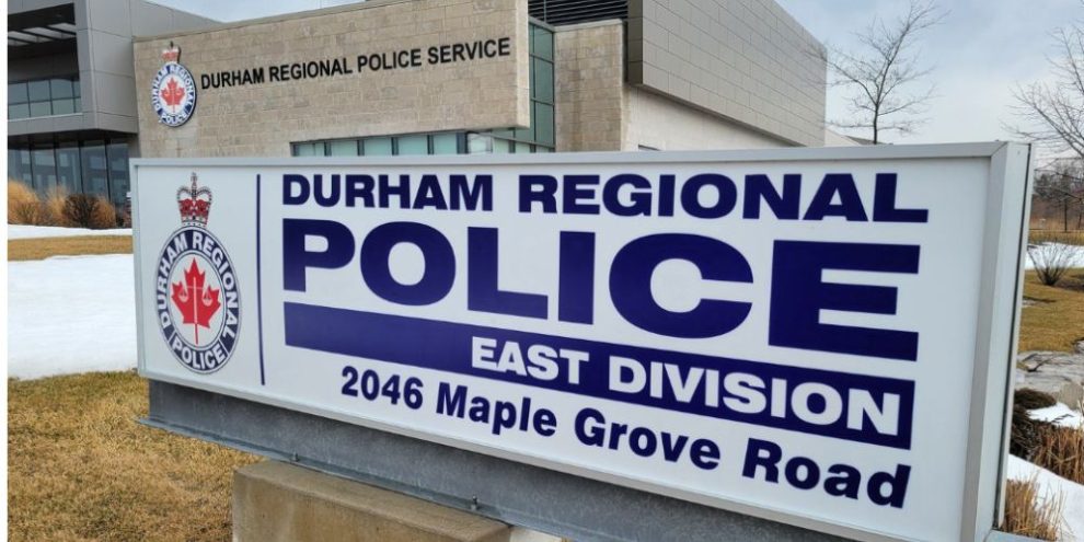 Durham Regional Police East Division building in Bowmanville, Ontario
