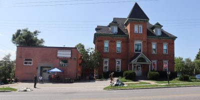 Busby Centre properties at 88 and 90 Mulcaster Street in Barrie.