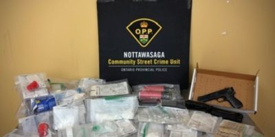 Ontario Provincial Police charged a 37-year-old Essa Township man following a drug trafficking investigation.