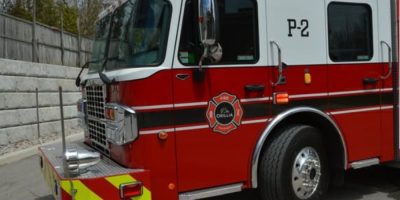 Orillia Fire Department truck