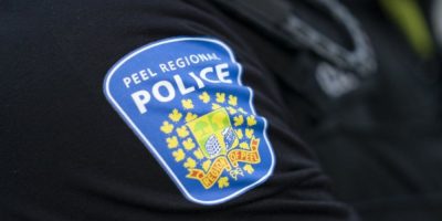 Peel Police shoulder patch in Mississauga, Ontario