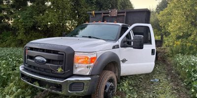 Stolen Ford F-550 and Kubota wheel loader recovered by South Simcoe Police