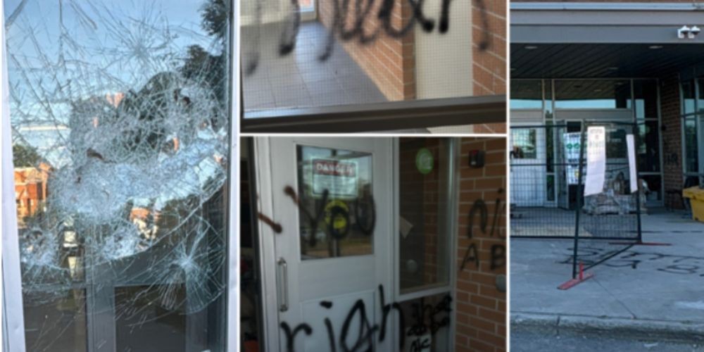 Barrie high school vandalized over Labour Day weekend: police