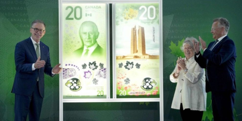 Bank of Canada Governor Tiff Macklem unveils new $20 note featuring King Charles III in Ottawa