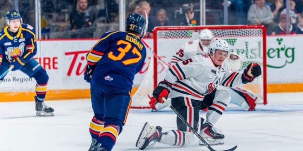 IceDogs hand Colts another third-period heartbreaker