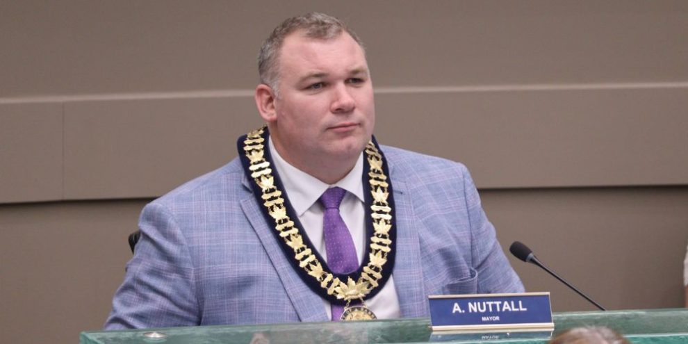 Barrie Mayor Alex Nuttall