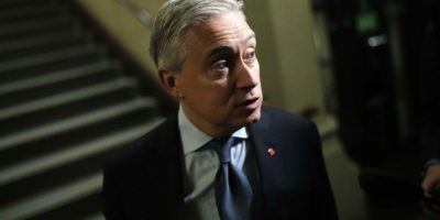 Finance Minister François-Philippe Champagne walks to a federal cabinet meeting on Parliament Hill in Ottawa on October 20, 2026.
