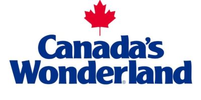 Canada's Wonderland logo, provided by Six Flags Entertainment Corporation.