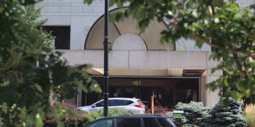 Ottawa courthouse in August 2024, where a youth was found guilty of two terrorism-related charges.