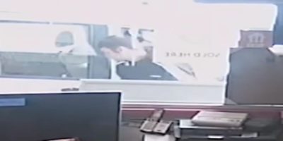 Surveillance footage of an unidentified male driver sought by OPP in the disappearance of Daniel Holden of Bracebridge.