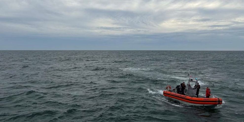 U.S. Coast Guard search operation for missing Canadian air ambulance off Nantucket