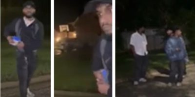 Four males sought by Barrie Police in connection with a fail-to-remain investigation on Crimson Ridge Road.