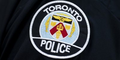 Toronto Police Service logo photographed in Ottawa on September 28, 2025.
